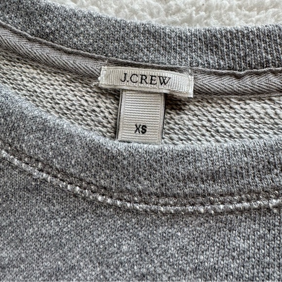 J Crew short sleeve sweatshirt with floral anchor EUC - Picture 3 of 8